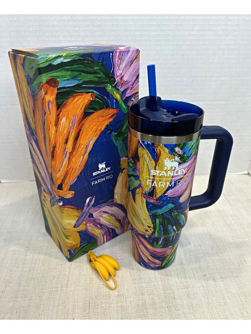 Stanley Farm Rio 30 oz Insulated Tumbler w/ Handle Drink-Through Lid & Straw